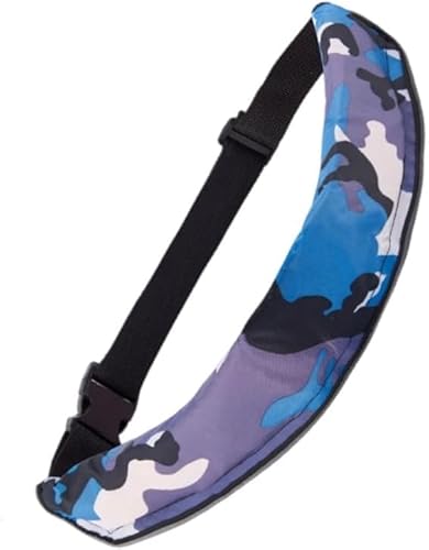 KryZaro高浮力水泳用ライフベルト|自動 + 手動膨張式 ベルトタイプ|大人/子供用 ポータブル プロ用 海洋/釣り用 ライフジャケット兼用 安全認証付き