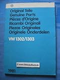 Original Teile VW 1302/1303 [Bildkatalog für Original Volkswagen und Audi Teile].
