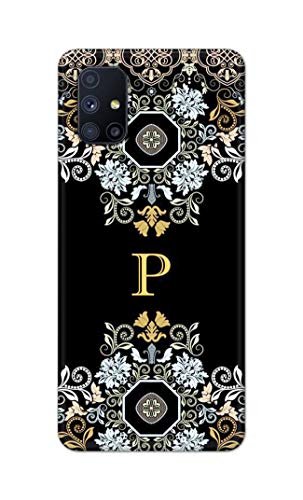 Image of Printed Hard Back Cover Case for Samsung Galaxy M51 Back Cover (Alphabet P) -1803