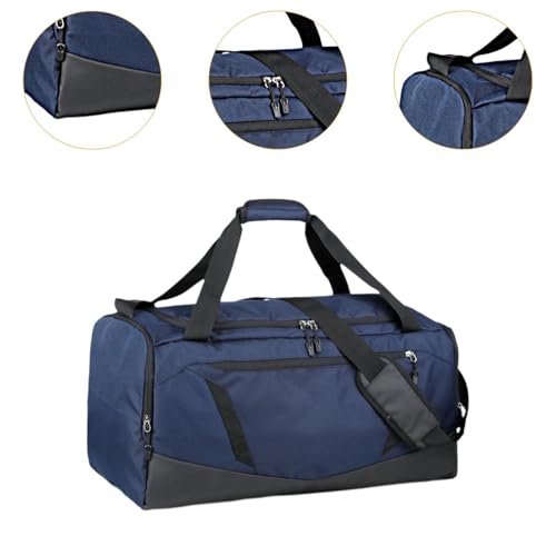 YIJU Travel Duffle Bag Gym Duffel Bag Overnight Dry and Wet Separation for Men Women Adjustable Shoulder Strap for Luggage Handbag, Blue3