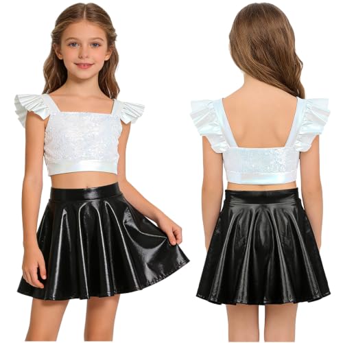 Traje de actuación de jazz para niña ideal para galas de danza y disfraces temáticos 5