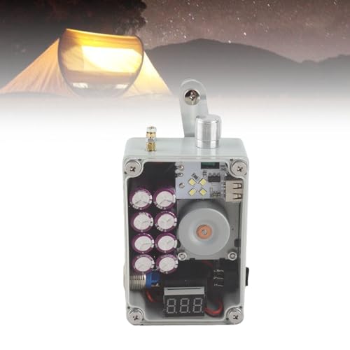 Cargador de emergencia manual SUNGOOYUE, generador manual con manivela para camping y senderismo miniatura 2