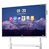 Tancovili 55" AI Touchscreen Smart Board, 4K UHD All-in-One Google EDLA Certified Presentation Interactive Whiteboard for Office Classroom Home, Android 14 Touch Screen TV, 8GB+128GB