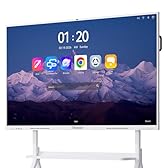 Tancovili 55" AI Touchscreen Smart Board, 4K UHD All-in-One Google EDLA Certified Presentation Interactive Whiteboard for Office Classroom Home, Android 14 Touch Screen TV, 8GB+128GB