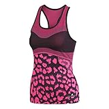 adidas, Stella Mccartney Court Tank-Top Damen-Schwarz, Pink, L Ropa de Abrigo, Mujer, Negro, Large