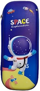 جيني مقلمة ثلاثية الابعاد للاولاد والبنات، احضن المغامرة بالوان نابضة بالحياة مع (رائد فضاء) (رائد فضاء صغير (ازرق)