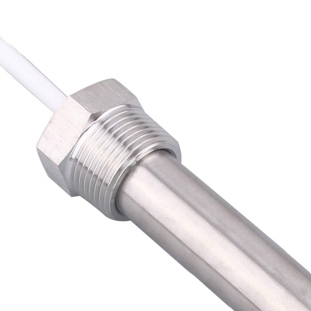 Cartouche chauffante à Immersion à filetage NPT 3/4 pouces, élément chauffant électrique à eau 300W 500W 600W 800W 1000W, 24V 36V 48V, diamètre 19MM, 1 pièce(24V,800w L200mm)