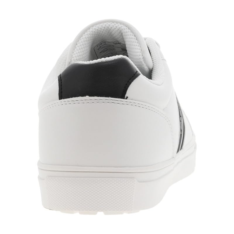 Baskets basses tennis blanches Teddy Smith avec liserés - 6