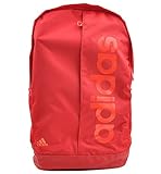 adidas linear performance backpack  Adidas Linear Performance Backpack Rucksack Light Scarlet-Dark Orange-Infrared - NS