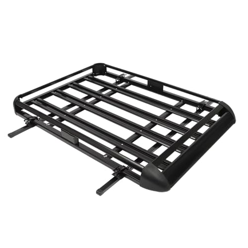 Barres de toit pour SUV avec barres intégrées 160 cm, panier de chargement auto universel 150 kg