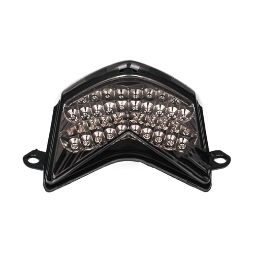 Feu arrière à LED pour Kawasaki Ninja ZX6R 2005 2006 avec clignotants intégrés style smoke