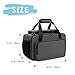 GRAOSO Marker Storage Bag Marker Case Organizer Hold up to 216 Markers, Carrying Case with Shoulder Strap and Handle, with Dividers and Easy Cleaning Liner (Markers Length up to 5.1