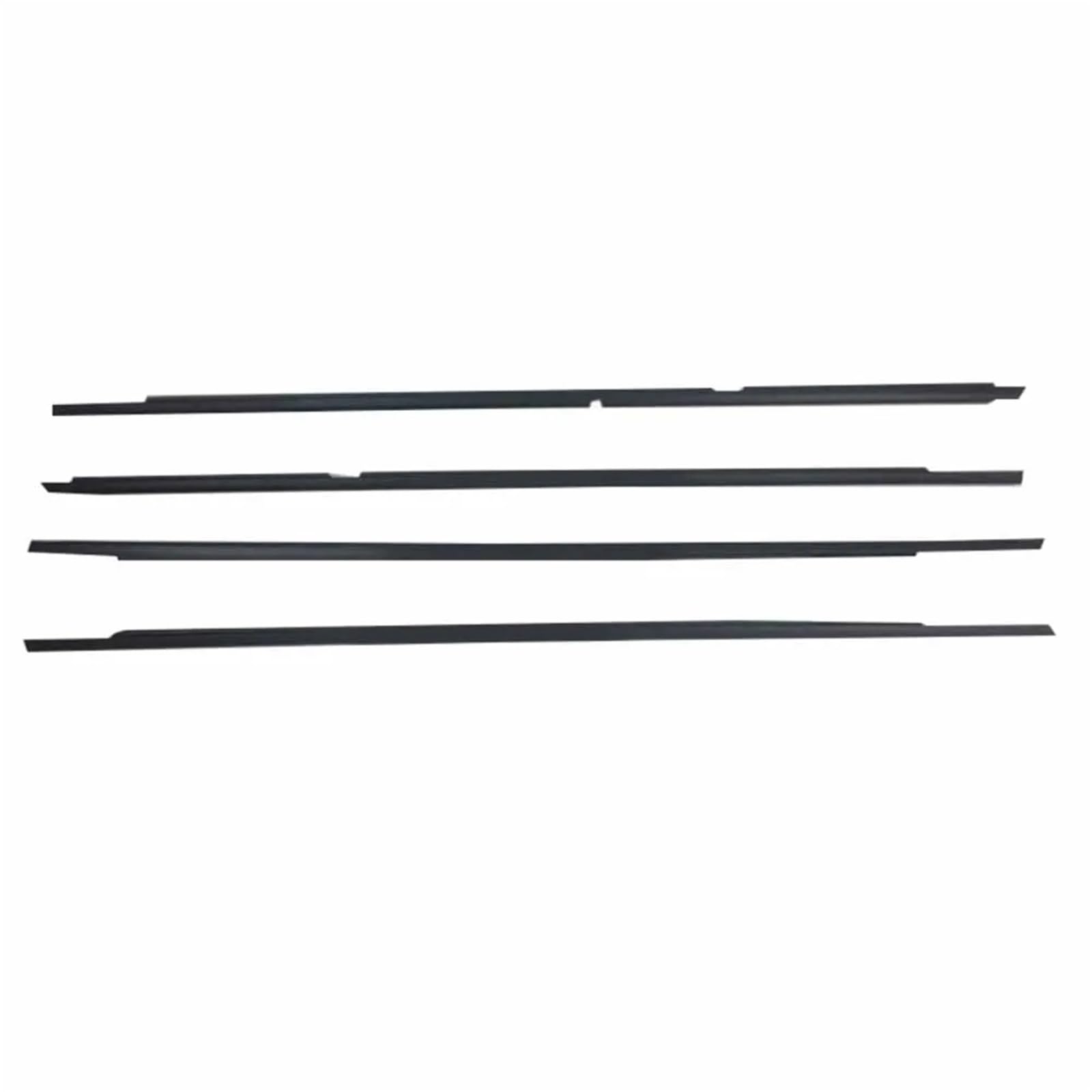 Alxyutek One Color Edge Trim Car Edge Trim Fit For 3 Series E90 318I 320I 325I 330I 2004-2012 Car Weatherstrip Window Moulding Trim Seal Belt 4Pcs
