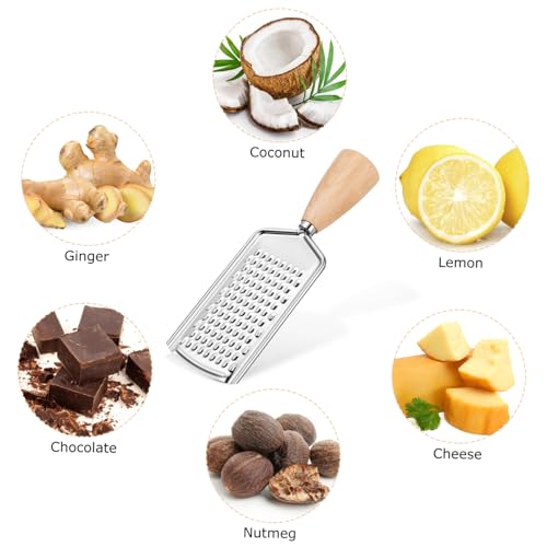 Rallador Multifuncional de Acero Inoxidable con Mango Antideslizante miniatura 6