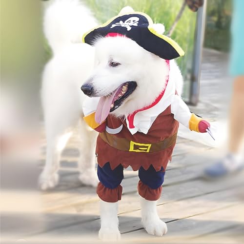 Nacoco 2015PIRATES-SMALL Pet Dog Costume Pirates Of The Caribbean Style thumb #6
