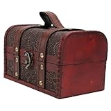 Décoration d'art rétro - fabriquée à partir de matériaux en bois de qualité, durable et sûre pour une utilisation à long terme, étui décoratif