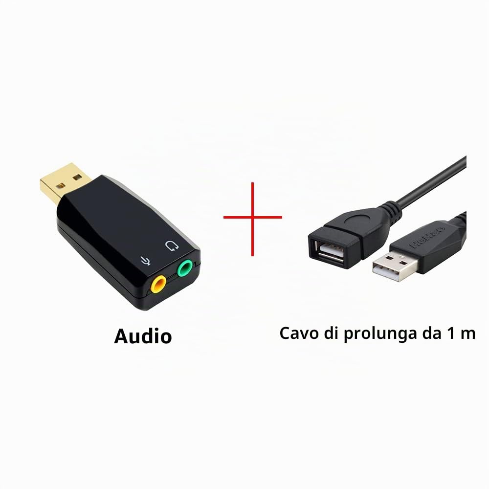 USB 3,5 mm Stereo Jack Audio Adapter, USB to AUX Cable, Computer Peripheral Devices Built-in Chip for Windows Mac Linux PC Laptops Desktops PS4 PS5 Black Headphones