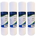 Flotronix Compatible to Aquasana EQ-304 Replacment 2.5x10" Sediment Pre-Filters for Whole House Water Filter System (pack of 4)