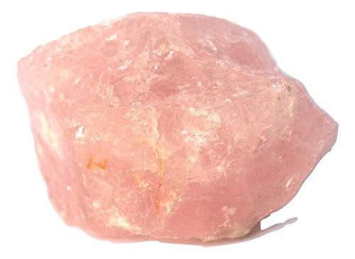 Stone of Love - Reiki Healing Energy Charged Raw Rose Quartz Crystal Piece 3.5 cm (Beautifully Gift Wrapped)