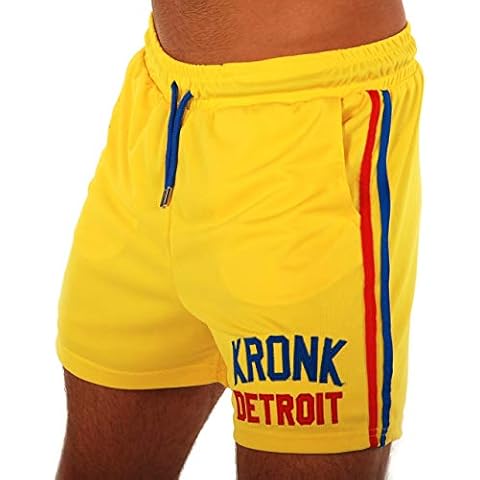 Kronk Iconic Detroit Applique Lined Shorts Cover