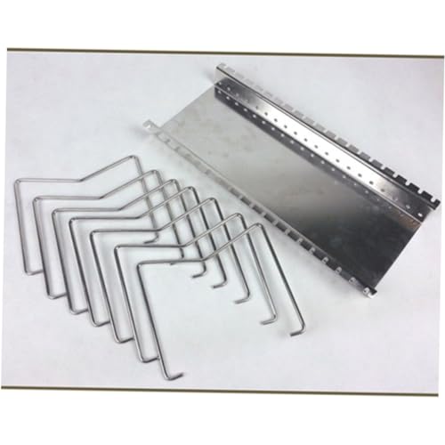 Stainless Steel Pot Lid Rack & Cutting Board Holder - 6 Compartment Kitchen nizer Durable Pan Rack Storage Stand for Cookware 201 Stainless Steel Cabinet Solution - Image 3