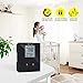 Home Radon Detector, Portable Radon Tester, Long and Short Term Monitor, Monitor Your Home Radon Level, Prevent Radon Exceed, Powered by Rechargeable Battery, Black