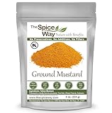 The Spice Way Ground Yellow Mustard Seed - 8 oz