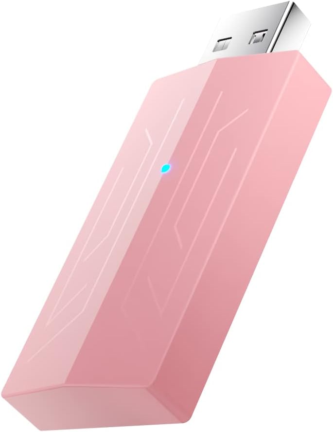 കോണാകൃതിയിലുള്ളത് view of the SOMIC USB dongle showing the USB connector