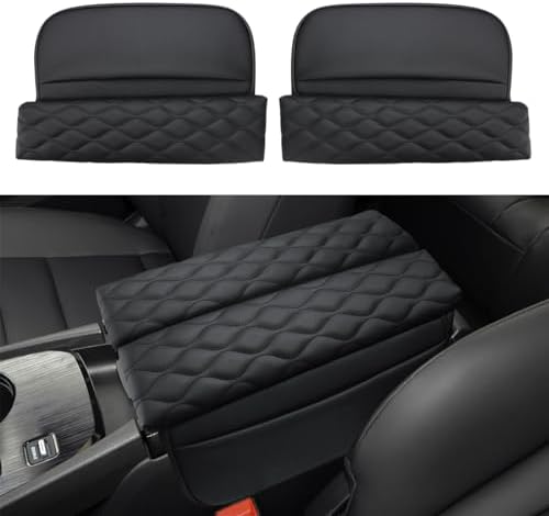 INTGET Car Center Console Armrest Cover for Nissan Rogue Accessor...