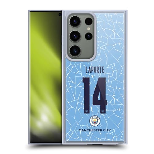 Carcasa gel Samsung S23 Ultra Manchester City funda flexible antichoque Laporte