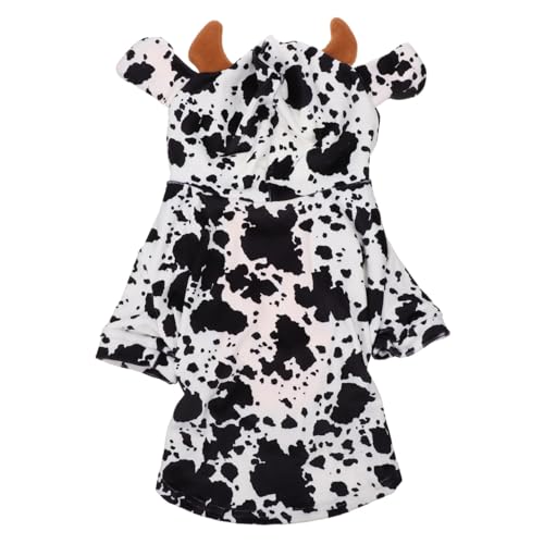 Disfraz de vaca para perro talla M