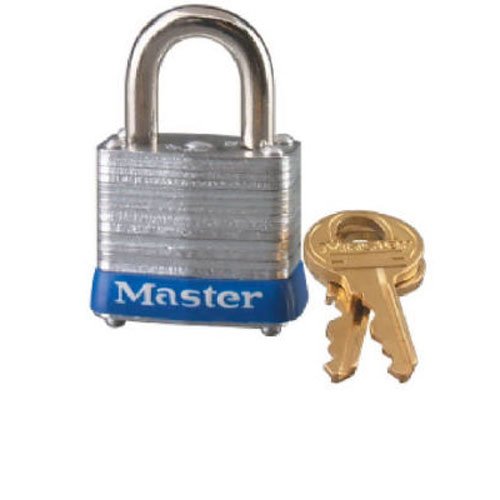 MASTERLOCK CO 7KA-P216 1-1/8" Laminated Padlock - 9/16" Shackle - Keyed Alike to Key #P216