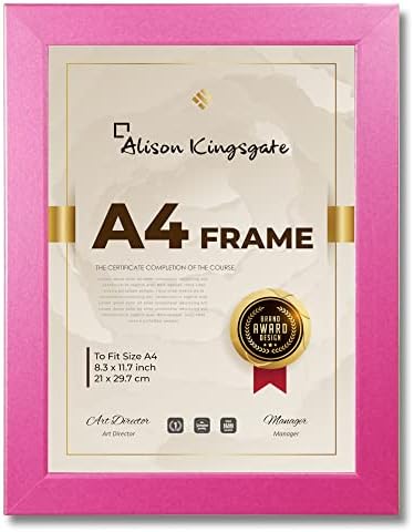 Modern Black 12x10 Photo Frame With Mount Photo Frame for Image Size 10 x 8 Inches, With Clear Perspex Sheet, to Hang Portrait or Landscape (12x10 For 10x8 Image Size, Black)