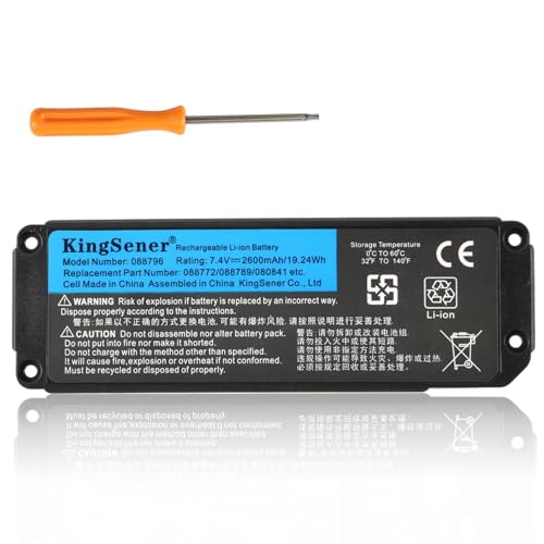 KingSener 088796 Replacement Battery for Bose Soundlink Mini II/2 Speaker 088789 088772 Hands-on Welding Required 7.4V 2600mAh/19.24WH,Battery Without Circuit Board by KingSener - Used condition - CA$35.08