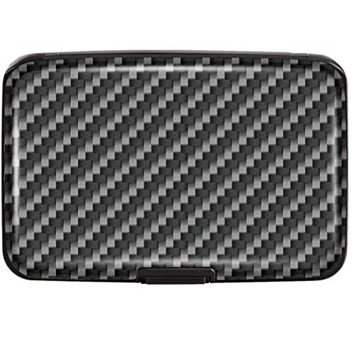 Mini Credit Card Holder for Women or Men,RFID Blocking Slim Hard Card Case ID Case Travel Wallet