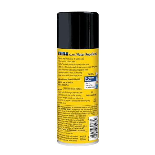 Rain-X 630168 Glass Water-Repellent Aerosol 12 oz.