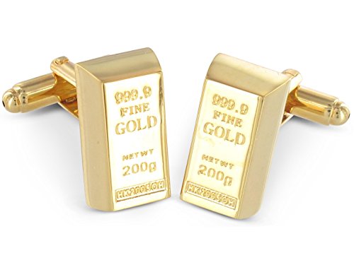 TEROON Manschettenknöpfe Goldbarren Cover