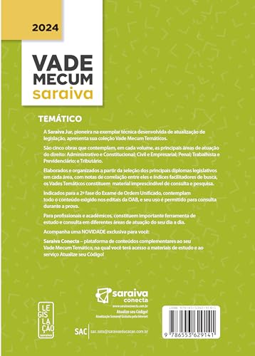 Vade Mecum Tributário - Temático - 8ª edição 2024