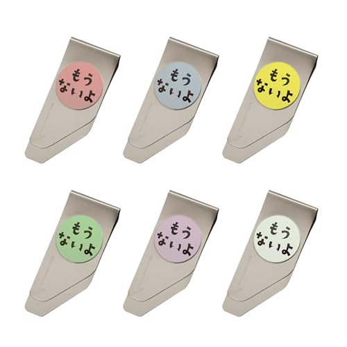 TOHKIN 学習用 プッチンクリップ ノートもうないよ GPC-6S 6個入