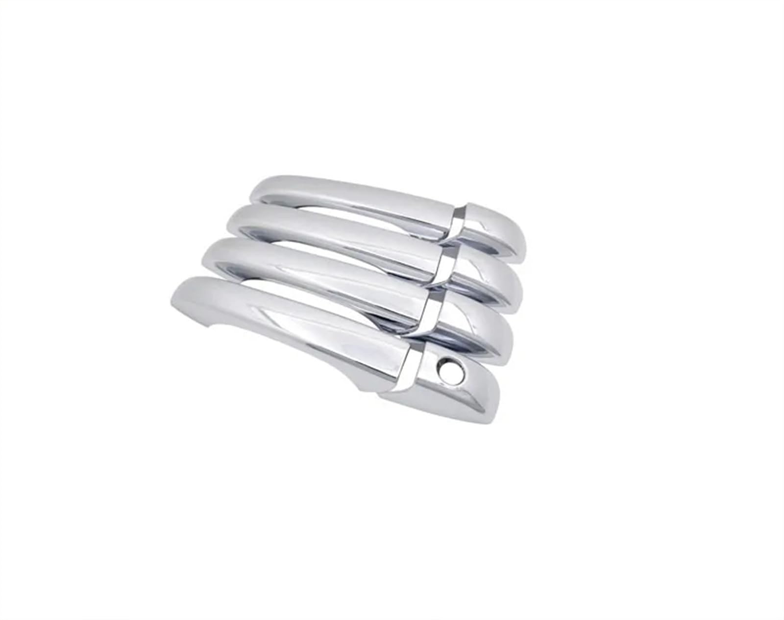 Lzbzhb Sliver Car Exterior Outsidedoor Handle Car Side Door Handle Exterior Decoration For Chrysler For 300 For 300C 2005 2006 2007 2008 2009 2010(Sliver)