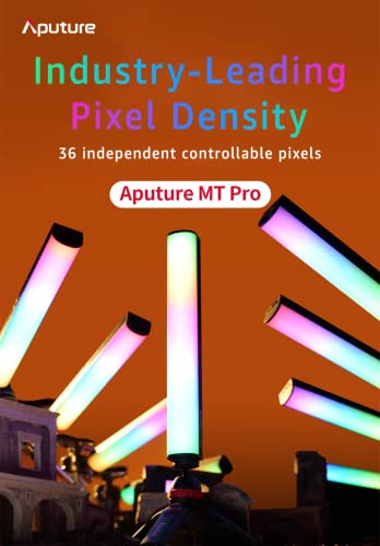 Aputure MT Pro Full Color RGBWW Pixels Mini Stick 30cm 7.5W LED Tube 2000K to 10000K Flow Atmosphere Wave Running Light for Photography Video Live Support APP Control - Image 2