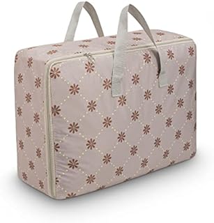 105 L Clothing Storage Bags with Handle and Zipper,Travel Moving Bags for Clothes Throw Pillows Quilts, Moisture proof Luggage Bags,Sturdy, No-Smell(Grey)