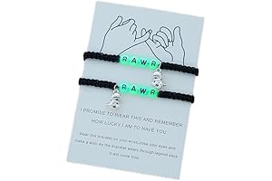 Matching Couple Things Dinosaur Glow Bracelets