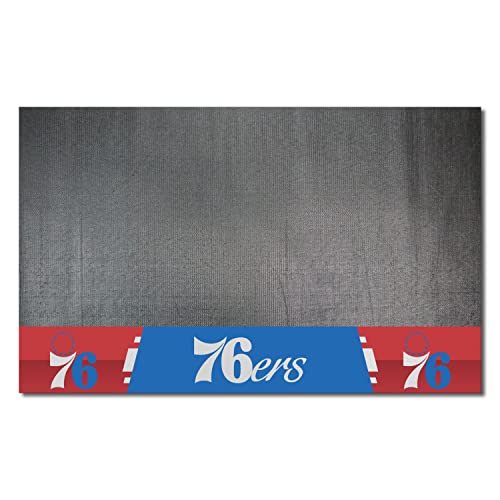 Fanmats NBA Philadelphia 76ers Grill Mat, Small