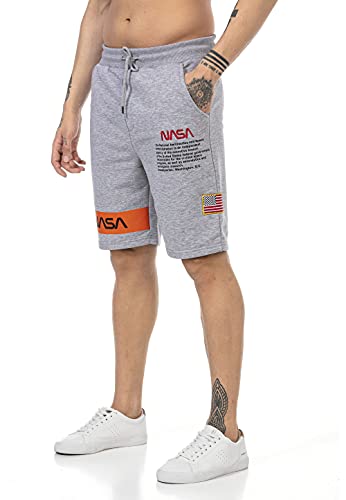 Redbridge Short de Jogging pour Homme avec Logo NASA - Image 4