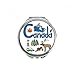 Canada National symbol Landmark Pattern Hand Compact Mirror Round Portable Pocket Glass