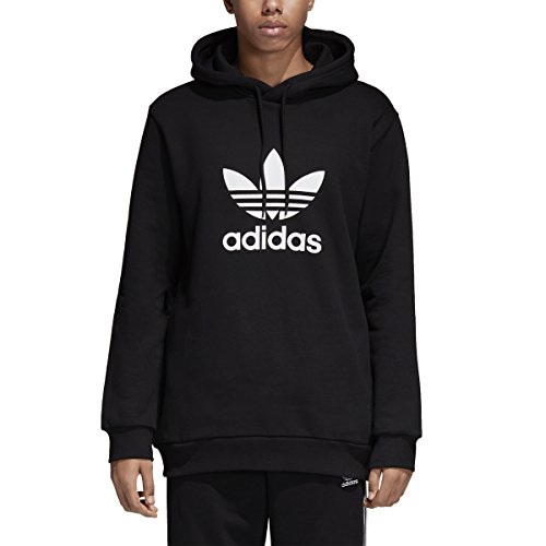 adidas Originals Men's Trefoil Hoodie, Black, Small