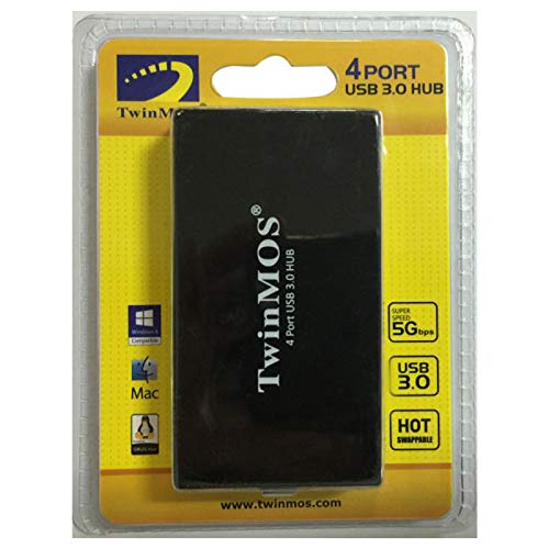 Twinmos 4 Port USB 3.0 Hub - EzeeHUB-34S