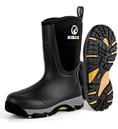 Women’s 6mm Neoprene Rubber Boots – Waterproof, Insulated & Wide Calf For Gardening & Farm Work - View #3