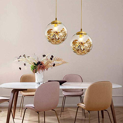 Lustre moderne en cuivre pur chic pour chevet et bar de diamètre 25cm